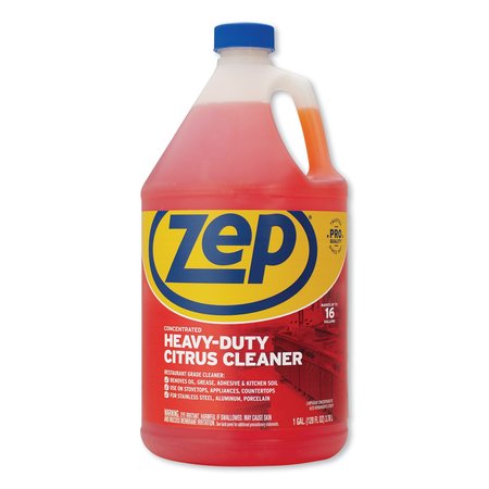 ZEP Heavy Duty Degreaser, 1 Gal Jug, Liquid, Orange, 4 PK ZUCIT128